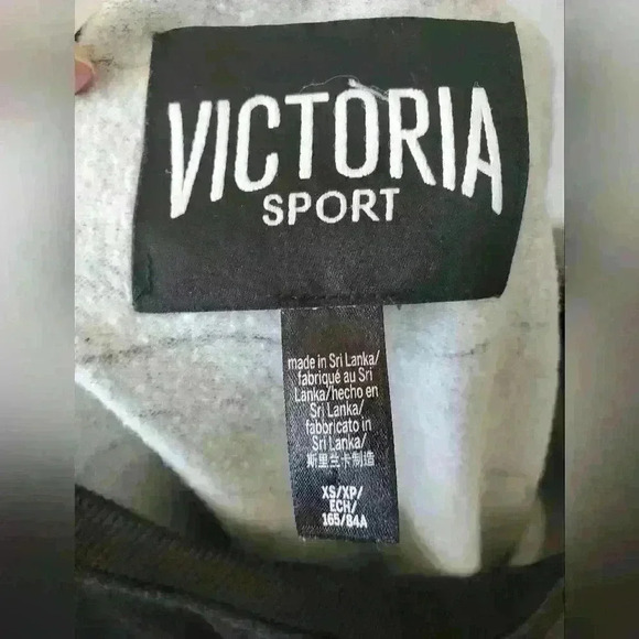 VICTORIA SPORT cropped camo sweatshirt size xs - Picture 5 of 6